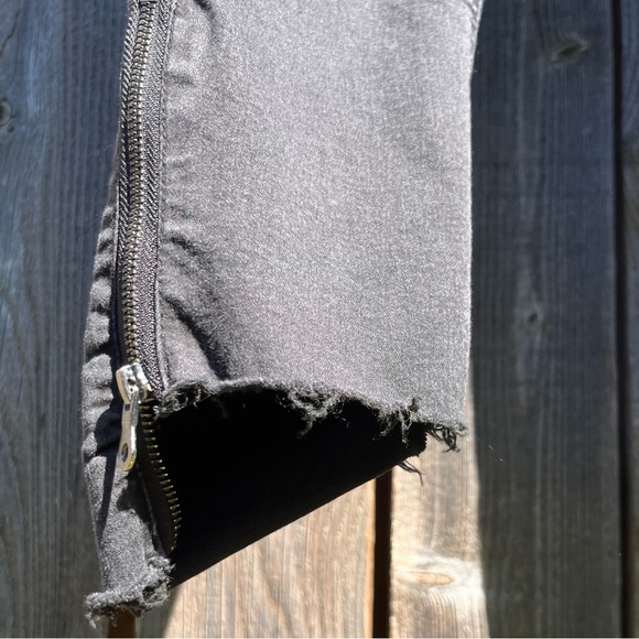 Democracy Ab technology black distressed skinny jeans size 6 - Picture 3 of 16